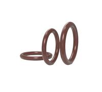 5 Pcs di O-ring in gomma fluorurata, 65mm diametro esterno 57mm diametro interno 4mm larghezza, guarnizione VMQ