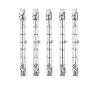 5 Pcs Dimmable R7s 118mm 300w Halon Pencil Bulb Ac -240v 3100lm Linear Halon Flood for Ing,