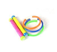 5 PCS Divertimento Per Bambini Piscina Anelli Da Immersione Bastoni Giocattoli