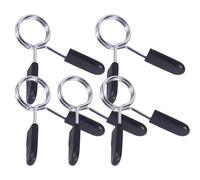 5 Pcs Fermagli Con Bilanciere Morsetto Barra Accessori Per Manubri