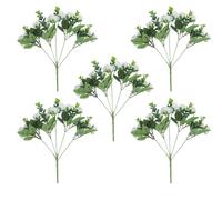 5 Pcs Fiore Di Simulazione in Plastica Fiori Finti Arredamento Della Casa