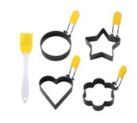 5 Pcs Formine Per Uova Al Tegamino Stampi Biscotti Pratici Da Forno