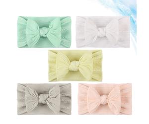 5 PCS Frontini Per Capelli Bambina Semplice Fascia Banda Bambini