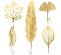 5 Pcs Ganci Per Porta Attaccapanni Da Muro in Ferro Gancio Zaino