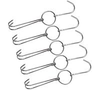 5 Pcs Gancio in Acciaio Inossidabile Per Pollame Carne Alla Griglia