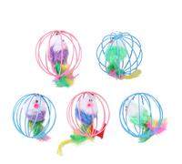 5 Pcs Giocattolo Gatto-topo Per Gatti Giocattoli Stimolanti