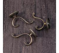 5 Pcs Grucce Appendiabiti Metallo Gancio Per Accappatoio Cappotti