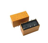 5 Pcs HK19F-DC24V-SHG Coil Volt DC24V PCB Type Electronic Power Relay