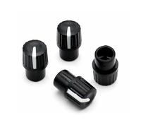 5 Pcs In Plastica Mezza Albero Convesso Manico A Manopola Diametro 10mm Di Altezza 10mm 180 Gradi Indicazione Foro Interno Dell'albero D 6 Mm