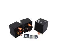5 Pcs JD1914 4/5 Spille 12V/24V 80A Auto Auto Relè Distanza Lampada Luce Corno Relè Ventola Aria Condizionata con Staffa di Ferro Automobile(12V5Pin)