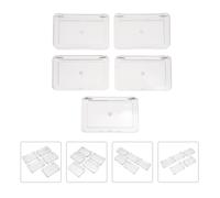 5 Pcs Lastre Per Ombretto Trasparenti Tavolozza Di Ombretti Da Viaggio