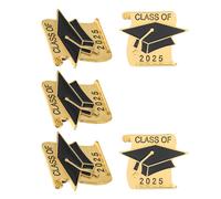5 Pcs Laurea Bomboniere Lauree Spilla Per Vestiti Decorazione Di