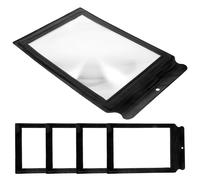 5 Pcs Lente Di Fresnel D'ingrandimento Per Pagina Intera A4 Lenti Anziani