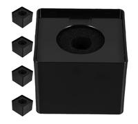 5 Pcs Logo Della Stazione Di Intervista Cubo Microfono Supporto Per