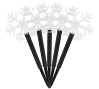 5 Pcs Luce Da Esterno Solare Lampioni Giardino Solari Decorazione Leggera
