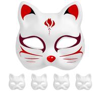 5 Pcs Maschere Viso Animali Maschera Di Halloween Travestimento Uomo