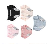 5 PCS Mutande Di Cotone Da Ciclo Mutanda Pantaloni Per Il Periodo Mestruale