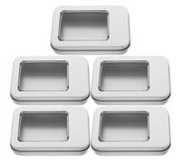 5 Pcs Organizzatore Di Stoccaggio Perline Container Candele Contenitore Balsamo