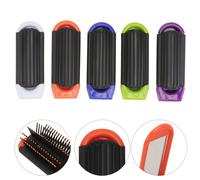 5 Pcs Pettine Da Viaggio Pieghevole Specchio Portatili Di Capelli Antiamatica