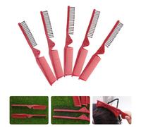 5 Pcs Pettine Tascabile Pieghevole Spazzola Per Capelli Da Viaggio