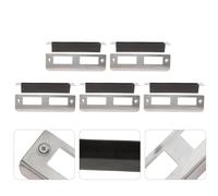 5 Pcs Piastra in Acciaio Inossidabile Piastre Di Riscontro Della Porta