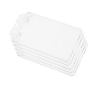 5 Pcs Porta Badge Trasparente Tessera Copertine Di Tag Titolare