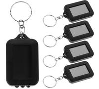 5 Pcs Porta Chiavi Luce Flash Solare Mini Portachiavi Di Torcia LED