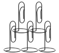 5 Pcs Porta Graffette Appunti Supporto Per Clip Promemoria Da Tavolo
