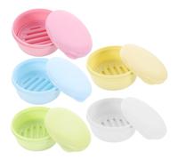 5 Pcs Porta Saponetta Viaggio Contenitore Portasapone Per Doccia