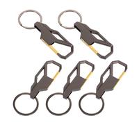 5 Pcs Portachiavi Per Auto Uomo in Metallo Cintura Lega Di Zinco