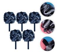 5 Pcs Pouf in Rete Palle Da Bagno Accessori Doccia Spugna Di Luffa
