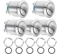 5 Pcs Pulsanti Interruttore Pulsante Kit Di Avviamento Momentaneo