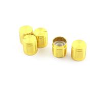 5 Pcs Resistori Variabili Tono Oro Volume Potenziometro Rotativo In Alluminio Manopole 14mm Potenziometri x 15mm AMNzOgOdL
