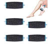 5 Pcs Rulli Ricambi Compatibile Con Scholl Velvet Smooth, Pietra Pomice Per Piedi, Raspa Piedi,Rullo Di Ricambio Per Scholl, Efficace Cura Dei Piedi, Esfoliazione E Rimozione Dei Calli