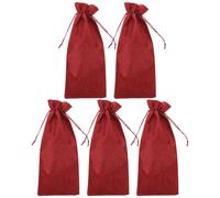 5 Pcs Sacchetto Per Bottiglia Buste Bottiglie Copribottiglie Da Viaggio