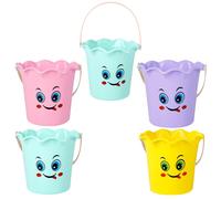 5 Pcs Secchielli Per La Sabbia Da Spiaggia Giocattolo Bambini Secchiello