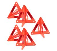 5 Pcs Segnale Di Sicurezza Del Veicolo Triangoli Emergenza Accessorio Per Auto
