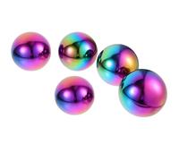 5 Pcs Sfere in Acciaio Inossidabile Specchio Che Guarda La Palla