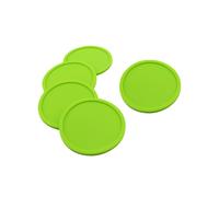 5 Pcs Sotto Bicchieri in Silicone Sottobicchieri Per Bevande Tappetino Tazza