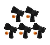 5 Pcs Staffa Microfono Morsetto Per Da Tavolo Clip Strumento Wireless