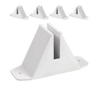 5 Pcs Staffa Per Palo Di Recinzione Supporto Dello Schermo Divisoria