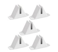 5 Pcs Staffe Per Pali Di Recinzione Supporto Palo Staffa Divisoria