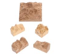 5 Pcs Stampo Di Montagna Ornamento Mini Picco Decorazione