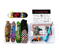 5 Pcs Tavola da surf da dito - Mini tavola da surf per bambini, adolescenti e adulti - Tavola da surf con dita minuscole per regali di festa, allenamento con le dita, regali di compleanno Abbto