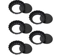 5 Pcs Teglie Per Torte Stampi Crostata Tortiere Muffa La Cottura
