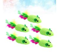 5 Pcs Topo Giocattolo Per Gatti Giochini Giocattoli Interattivi Bacchetta