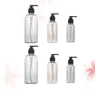 5 Pcs Travel Bottle Distributore Sapone Liquido Dosatore Pompa Lozioni