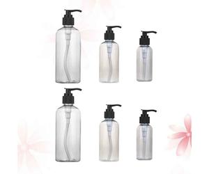 5 Pcs Travel Bottle Distributore Sapone Liquido Dosatore Pompa Lozioni