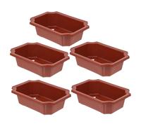 5 Pcs Vasi Da Fiori in Plastica Bonsai Vaso Per Piante D'appartamento Orchidee