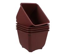 5 Pcs Vaso Per Piante Grande Vasi Da Vivaio Fioriere in Plastica